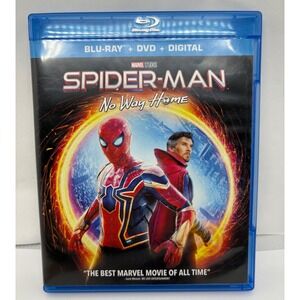 Spider-Man No Way Home Blu-ray +‎ DVD + Digital Movie Marvel Studios